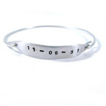 Hand Stamped Jewelry - Personalized Bracelet..
