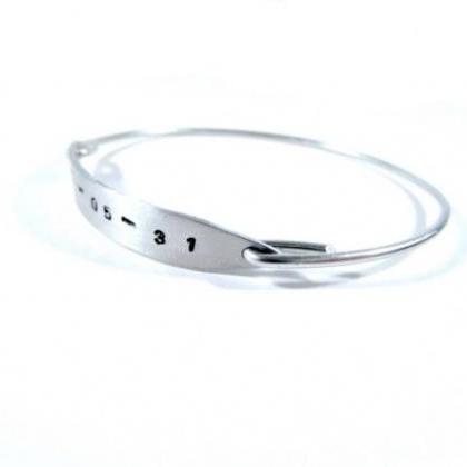 Hand Stamped Jewelry - Personalized Bracelet..